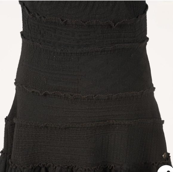 CHANEL Vintage 2007 Black Knit Dress EU Size 40 US 8/10 - Picture 4 of 8